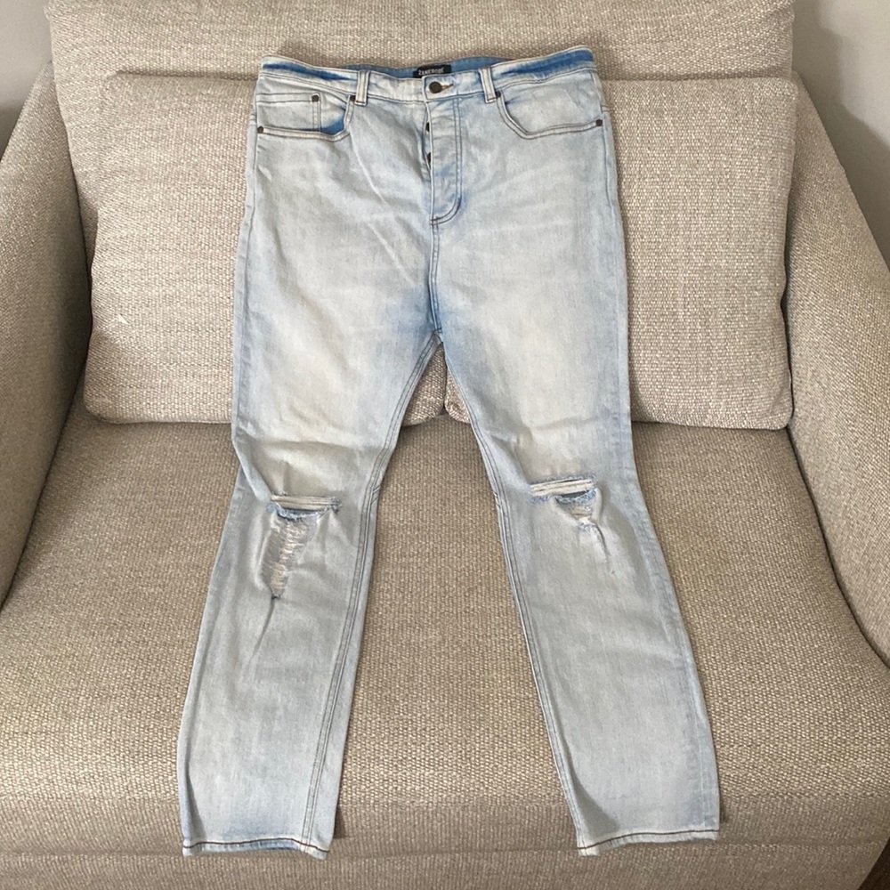 Zanerobe mens low blow jeans size 34